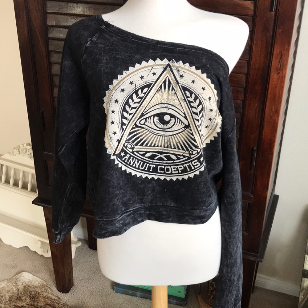 Evil eye sweatshirt